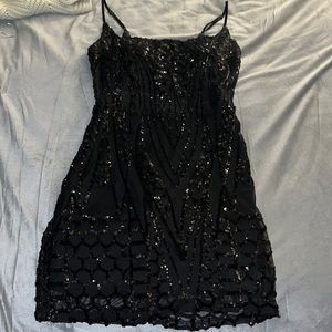 black sequin windsor dress!